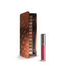 Kit Paleta de Sombras Adoro Bronzes + Batom Líquido Supermate Goiabali