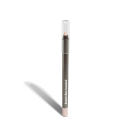 Lápis de olho da marca Quem Disse, Berenice? em embalagem cilíndrica de cor escura com tampa transparente, contendo um lápis de maquiagem de cor marrom.