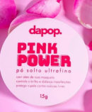 Pó Solto Ultrafino Dapop Pink Powder de 15g