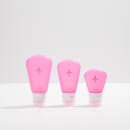 Kit Trip Glam - Frascos de Silicone para Viagem