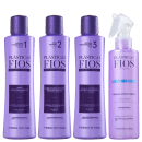 Kit Cadiveu Plástica dos Fios Liso Mágico (4 Produtos)