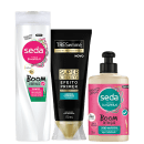 Kit Seda + TRESemmé Crespa Mara (3 Produtos)