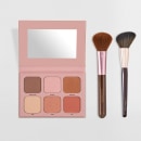Kit Paleta de Contorno Collection + Pincéis para Contorno e Blush