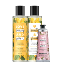 Kit Love, Beauty and Planet - Shampoo + Condicionador 300ml Hope and Repair + Creme de mãos Delicious Glow