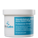 QRxLabs Glycolic/Salicylic Acid 10/2 - Lenço de Tratamento para Acne (50 Unidades)