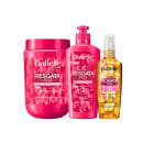 Kit DaBelle Hair Resgata Fios Proteína Trio (3 Produtos)