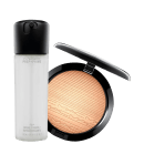 Kit M·A·C Extra Dimension Skinfinish Oh Darling & Prep + Prime Fix+ Original (2 Produtos)