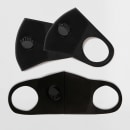 Kit 3 Máscaras de Proteção Preta