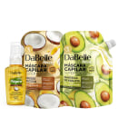 Kit DaBelle Super Food Nutrição - Manteiga de Abacate e Azeite de Oliva + Mousse de Coco e Mel Agave + Óleo Mágico de Coco