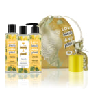 Kit Love, Beauty and Planet - Shampoo + Condicionador 300ml Hope and Repair + Sabonete líquido Tropical Hydration + Saco de pano + Vela aromárica