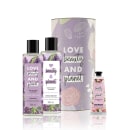 Kit Love, Beauty and Planet - Shampoo + Condicionador Smooth and Serene + Creme de mãos Delicious Glow + Lata
