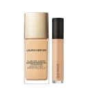 KIT com Flawless Lumière Radiance-Perfecting Foundation Cashew 2N1 e Flawless Fusion Ultra-Longwear Concealer 2N