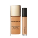 KIT com Flawless Lumière Radiance-Perfecting Foundation Suntan 4N1 e Flawless Fusion Ultra-Longwear Concealer 4N