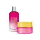 Combo Egeo Dolce Colors: Desodorante Colônia 90ml + Merengue Mousse Creme Hidratante Desodorante Corporal 250g