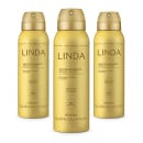 Combo Desodorante Antitranspirante Aerossol Linda 75g (3 unidades)