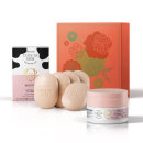 Combo Presente Cuide-se Bem Deleite: 5 Sabonetes em Barra + Creme Corporal 250g + Caixa de Presente