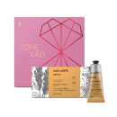 Combo Presente Nativa SPA Quinoa: Creme Antissinais para Mãos 75g + 2 Sabonetes em Barra 90g cada + Caixa de Presente