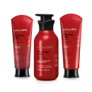 Combo Nativa SPA Morango Ruby: Sabonete Líquido 200ml + Esfoliante Corporal 175g + Loção Corporal 400ml