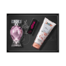 Kit Presente Intense e Anni: Anni Desodorante Colônia 100ml + Loção Hidratante 100ml + Batom Mate 330 Loucuras Intense 3,6g