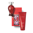 Kit Presente Crazy Feelings: Desodorante Colônia 100ml + Loção Corporal 200ml + Caixa de Presente