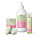 Combo Cuide-se Bem Bendito Cacto: Loção Corporal 400ml + Body Splash 200ml + 2 Sabonetes em Barra 80g cada