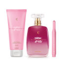 Combo Niina Secrets: Desodorante Colônia + Loção Corporal + Batom Gloss Stick Pink Azaleia