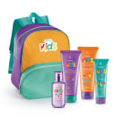 Combo Eudora Kids: Colônia Era Uma Vez + Shampoo + Condicionador + Gel Poder Congelante + Mochila