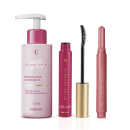 Combo Niina: Batom Gloss Stick Malva Lírio + Máscara de Cílios Super Up + Cleasing Oil