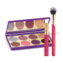 Combo Niina Secrets: Palette de Sombras Purple + Pincel Multifuncional + Máscara para Cílios Super Up