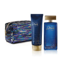 Kit Diva Nuit Colônia Desodorante + Hidratante Desodorante + Nécessaire