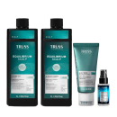 Kit TRUSS Equilibrium Scalp - Shampoo 1L + Condicionador 1L + Máscara 150g + Uso Obrigatório Óleo 30ml