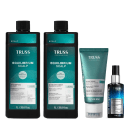 Kit Truss Equilibrium Scalp -- Shampoo 1L + Condicionador 1L + Máscara 150g + Uso Obrigatório Óleo 60ml