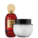 Kit O.U.i Paradis Rouge - Eau de Parfum 75ml + Crème Riche 200g