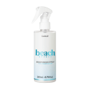 Frasco branco com rótulo azul da linha Beach Effect da Lonvié, contendo spray para ondas de praia com 260ml de volume.