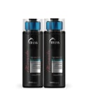 Kit com shampoo e condicionador Miracle, da marca TRUSS