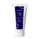 Gel creme FPS 21 da linha Sun Clair Blue da Medicatriz, em embalagem branca com detalhes em azul marinho, contendo informações sobre os ingredientes e benefícios do produto.