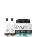 Shampoo e Alisante Borabella Não Chore Mais 2x350ml + Máscara Bóratx 1kg