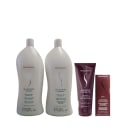 Kit Senscience Silk Moisture Shampoo 1L e Condicionador 1L + Inner Restore 200ml + CPR 2x25ml