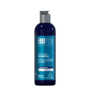 Frasco de shampoo Grandha BB Tox Absolute Repair, com 240ml, em embalagem azul e preta, com rótulo destacando "Polisher Shampoo" e informações sobre o produto.