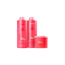 Kit Wella Professionals Invigo Color Brilliance Triple Salon Care, 3 produtos.
