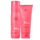 Dois produtos da linha Wella Professionals Color Brilliance, contendo shampoo e condicionador