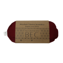 Almofada Térmica Aromática BEC | Bem-Estar Consciente Seu Momento Região dos Olhos, cor Marsala.