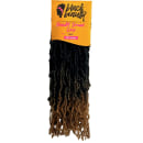 Aplique de Cabelo 70cm Black Beauty Beauty Dread Locs T1B27, 380g.