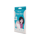 Caixa de compressas Munila Passa febre, que se destina ao alívio da febre. O rótulo contém o nome do produto "Passa febre" e uma ilustração de uma mulher segurando uma criança.