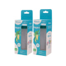 Duas embalagens do lavador nasal da marca Munila.  A caixa contém um aplicador nasal, provavelmente para facilitar a limpeza e hidratação das vias nasais.