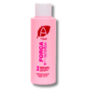 Máscara capilar da marca Adlux Cosméticos. O rótulo fornece informações sobre o produto, indicando que se trata de uma máscara capilar com propriedades de coloração, brilho e hidratação.