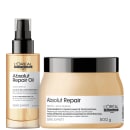 Kit L'Oréal Professionnel Serie Expert Absolut Repair Oil Duo Care, 2 produtos.