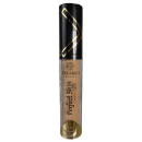 Frasco de maquiagem Bitarra Beauty com design preto e dourado, contendo o produto "Perfect Skin" com texto em destaque na embalagem.