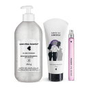 Kit Cuidados: Álcool Gel + Loção Hidratante Desodorante Corporal + Desodorante Colônia Amor na Amora 10ml