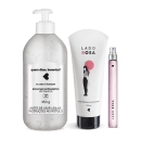 Kit Cuidados: Álcool Gel + Loção Hidratante Desodorante Corporal + Desodorante Colônia Lado Rosa 10ml